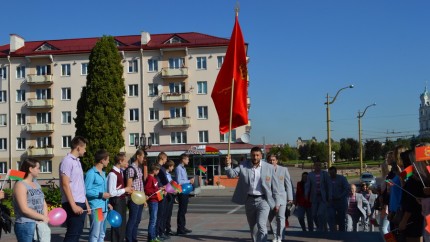 Чествование олимпийцев в драматическом театре. Гродно. 09.09.2016