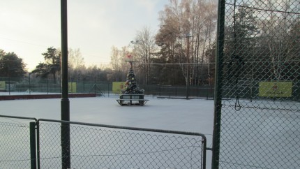 Катки и хоккейные коробки Гродненской области. 13.01.2017