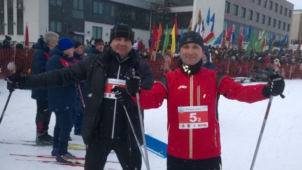 Зимний спортивный праздник "Минская лыжня-2017". Минск. 25.02.2017