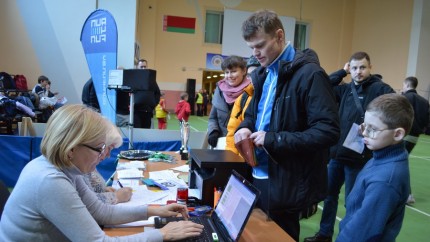 Легкоатлетические соревнования "Гродненская весна-2017". 6 и 12-минутный бег. Гродно. 11.03.2017