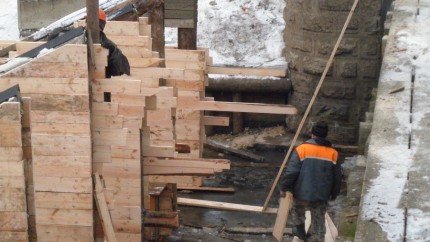 Текущий ремонт Августовского канала. Гродненский район. 21.03.2017