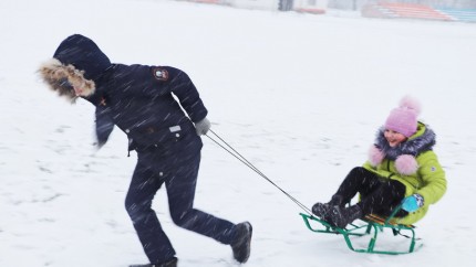 День снега в Кореличском районе. 19.01.2019