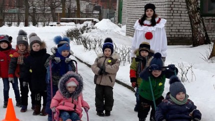 День снега в Сморгони. 20.01.2019