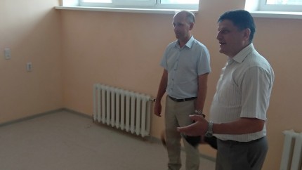 Реконструкция стадиона в Щучине. 18.06.2020