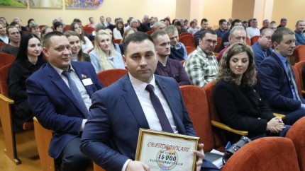 Визит министра спорта и туризма Сергея Ковальчука в Вороновский район. 31.01.2024