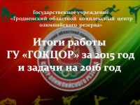 Заседание педагогического совета проведено в Гродненском областном комплексном центре олимпийского резерва.