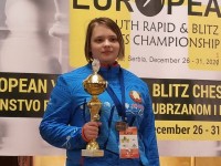 Ксения Норман из Гродно выиграла юношеский чемпионат Европы по шахматам в командном рапиде