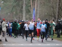 01 января на тропе здоровья в лесопарке Пышки в Гродно состоялся  «Забег трезвости»