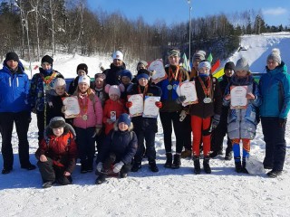 Учащиеся ДЮСШ Гродненской области «откатали» программу Олимпийских дней молодежи по лыжным гонкам