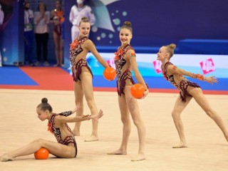 На чемпионате Европы по художественной гимнастике белоруски противостояли соперницам из России, Болгарии, Италии, Украины, Израиля