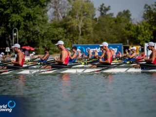 Представители Гродненской области приняли участие в чемпионате мира среди юниоров по гребле академической